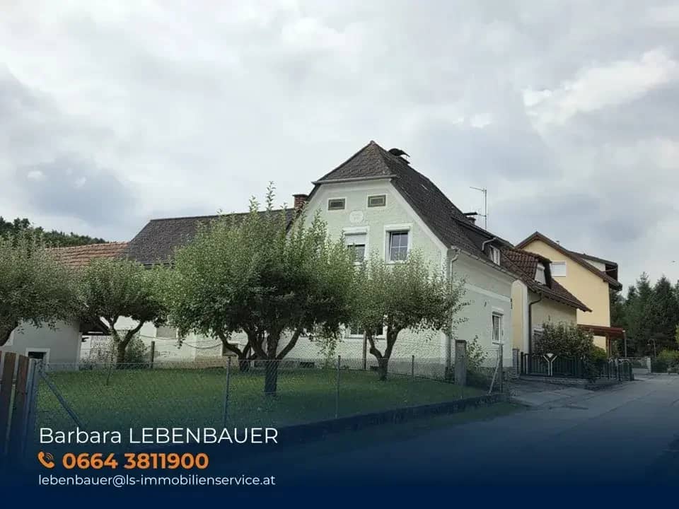 Charming residential house with large plot and versatile development potential in Rohrbach an der Lafnitz