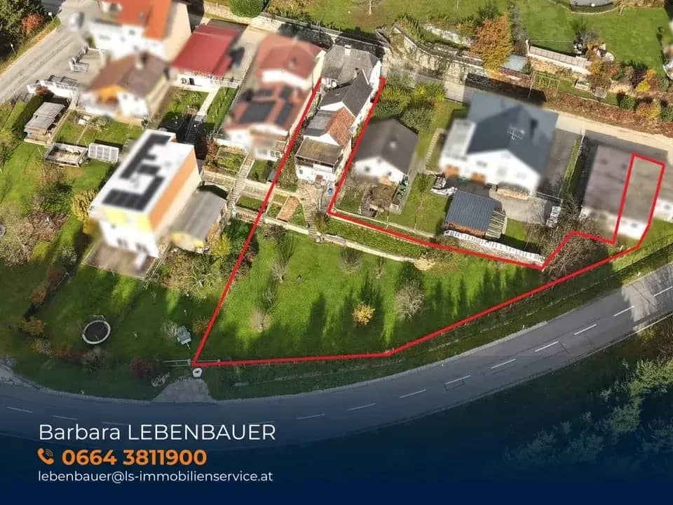House with potential on large plot including small forest parcel in Rohrbach an der Lafnitz