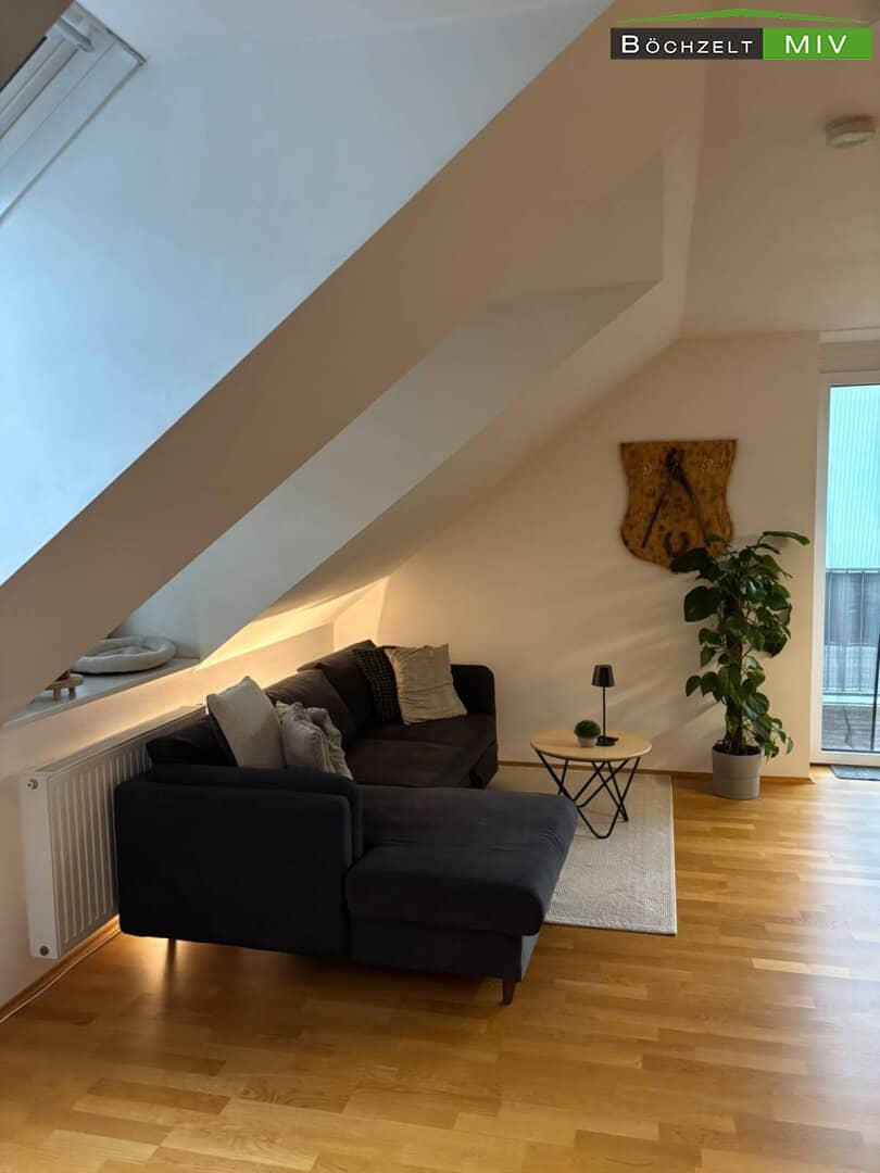 3-Zimmer-Dachgeschosswohnung mit Balkon in Leoben zu vermieten