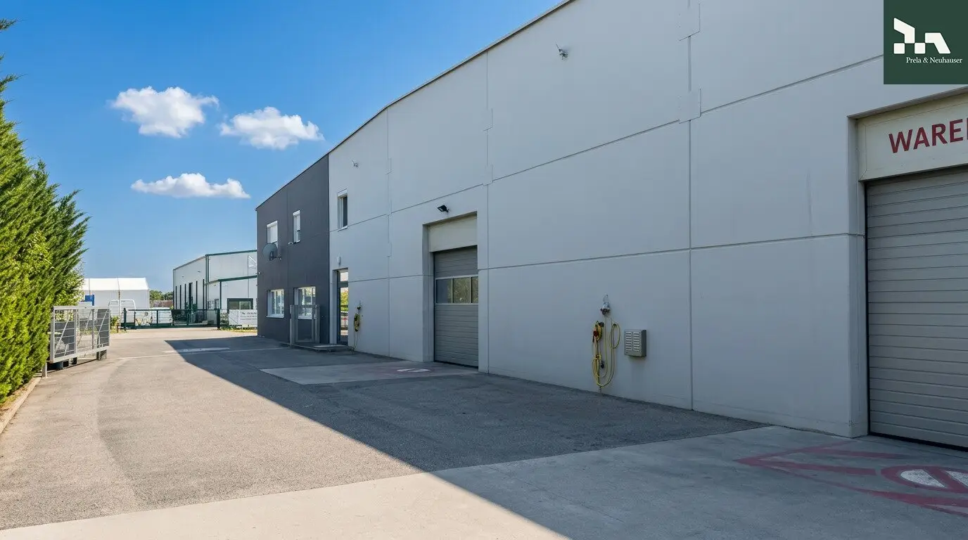FOOD & PHARMA OPERATIONS | Commercial property in Münchendorf with dry storage, cooling cells & PV system
