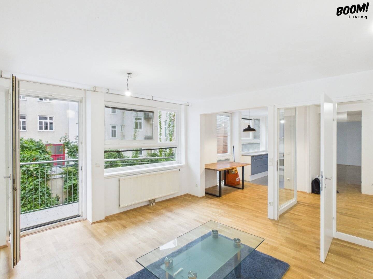 Modern 2-room apartment with balcony near AKH and University – Attractive leasehold apartment in sought-after location