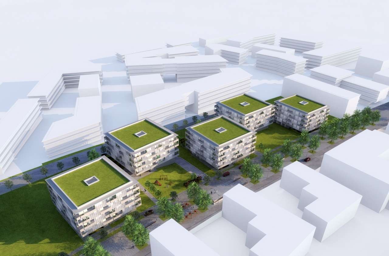 Nearly new apartment with balcony and underground parking