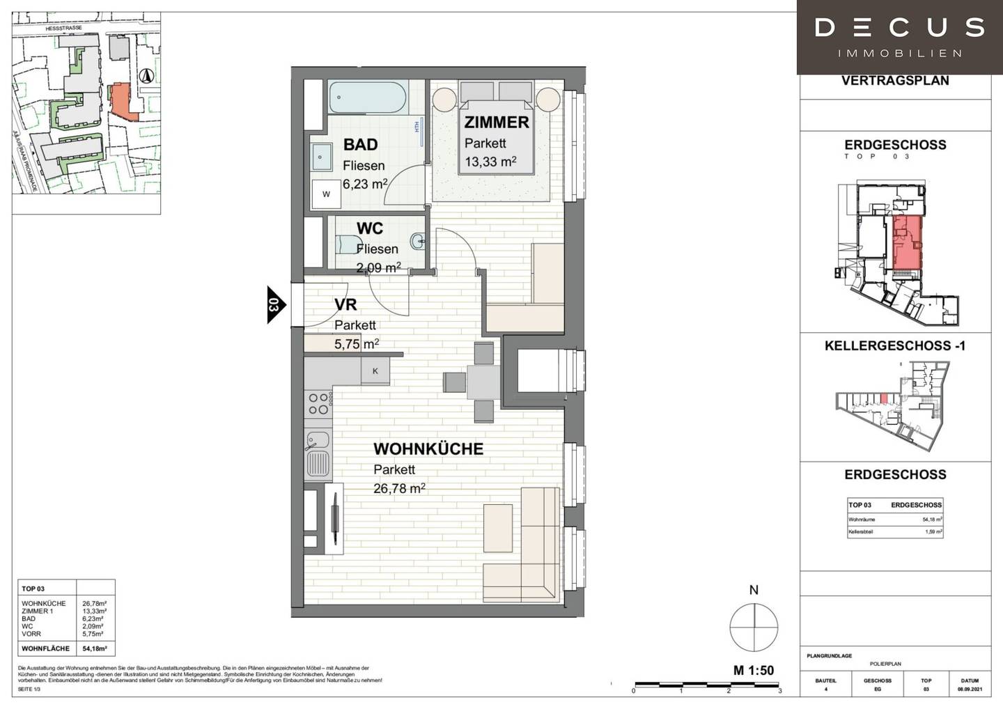 2 ROOMS | EAST | GROUND FLOOR | COURTYARD VIEW | RENTAL START FROM 01.11.2026
