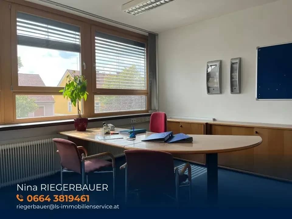 126 m² office space in prime location - Ressavarstraße directly above Volksbank Hartberg