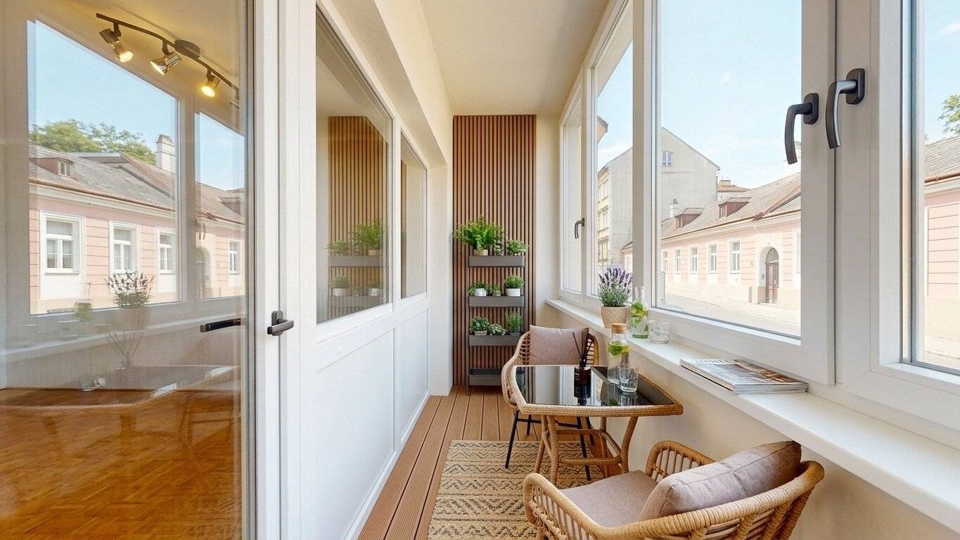 Ideale Starter- und Anlagewohnung | neue Fenster und Türen | 1 Zimmer-32 m² + verglaste Loggia | begehrte Lage