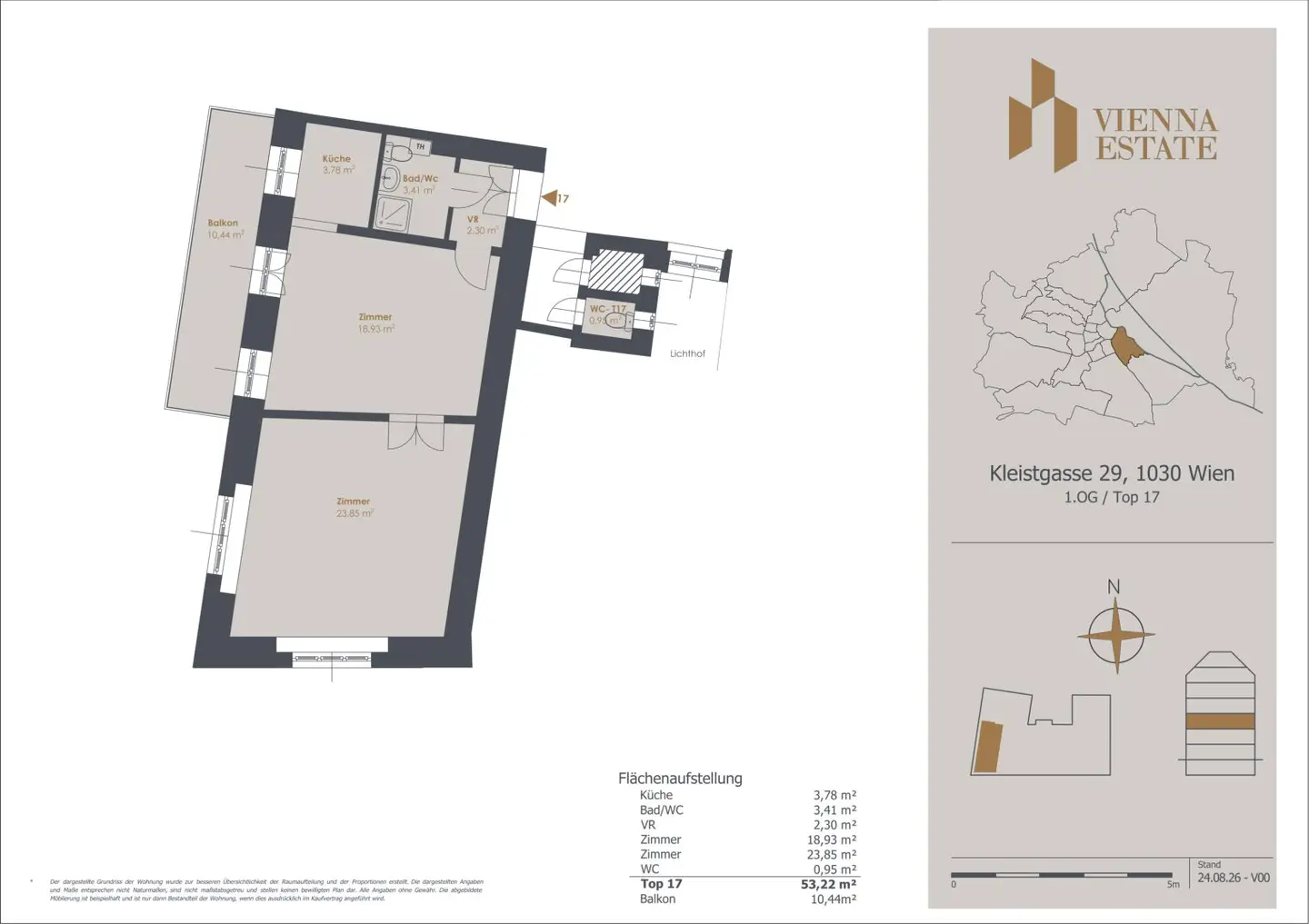 K29 RESIDENCES - Viennese old building gem with character and exceptional potential