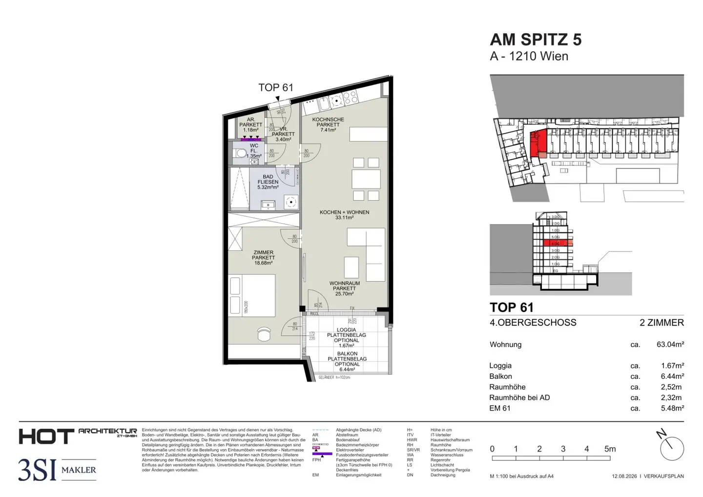 DOUBLE BEAUTY – attractive 2-room apartment with loggia and balcony