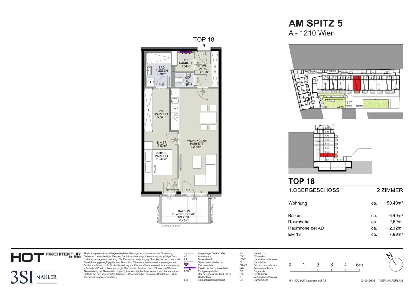 EIGENNUTZUNG ODER ANLAGE – attraktive 2-Zimmer-Wohnung mit Freifläche