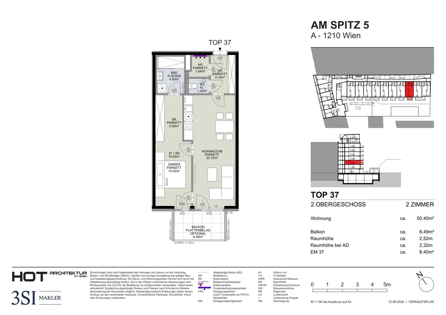 DOPPELT SCHÖN – attraktive 2-Zimmer-Wohnung mit zwei Balkonen