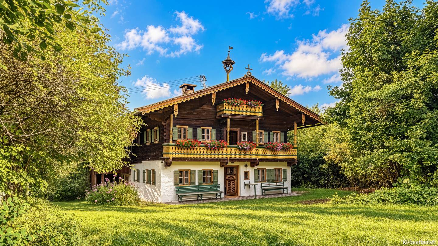 Historischer Bauernhauscharme ruhig im Grünen Wohnung