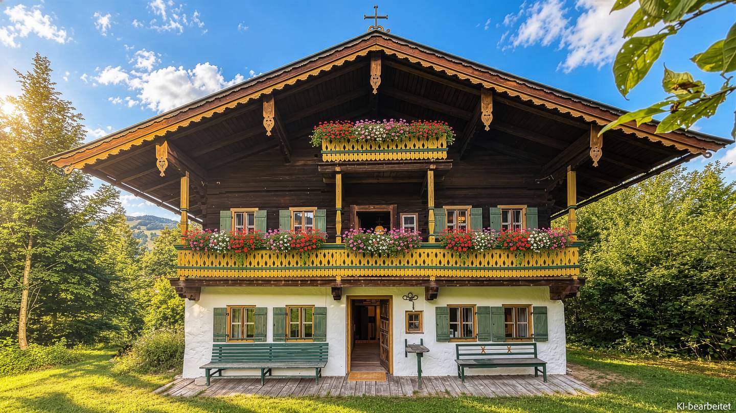 Historischer Bauernhauscharme ruhig im Grünen Wohnung