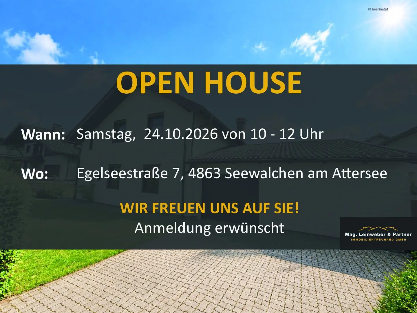 Wohnen nahe dem Attersee Sanierungsbedürftiges Einfamilienhaus mit Garten, Gartenhaus &amp; Garage Steindorf / Seewalchen am Attersee