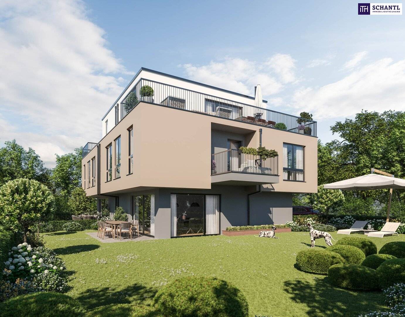 New build 2026 Modern semi detached house with terrace and parking space only one half still available