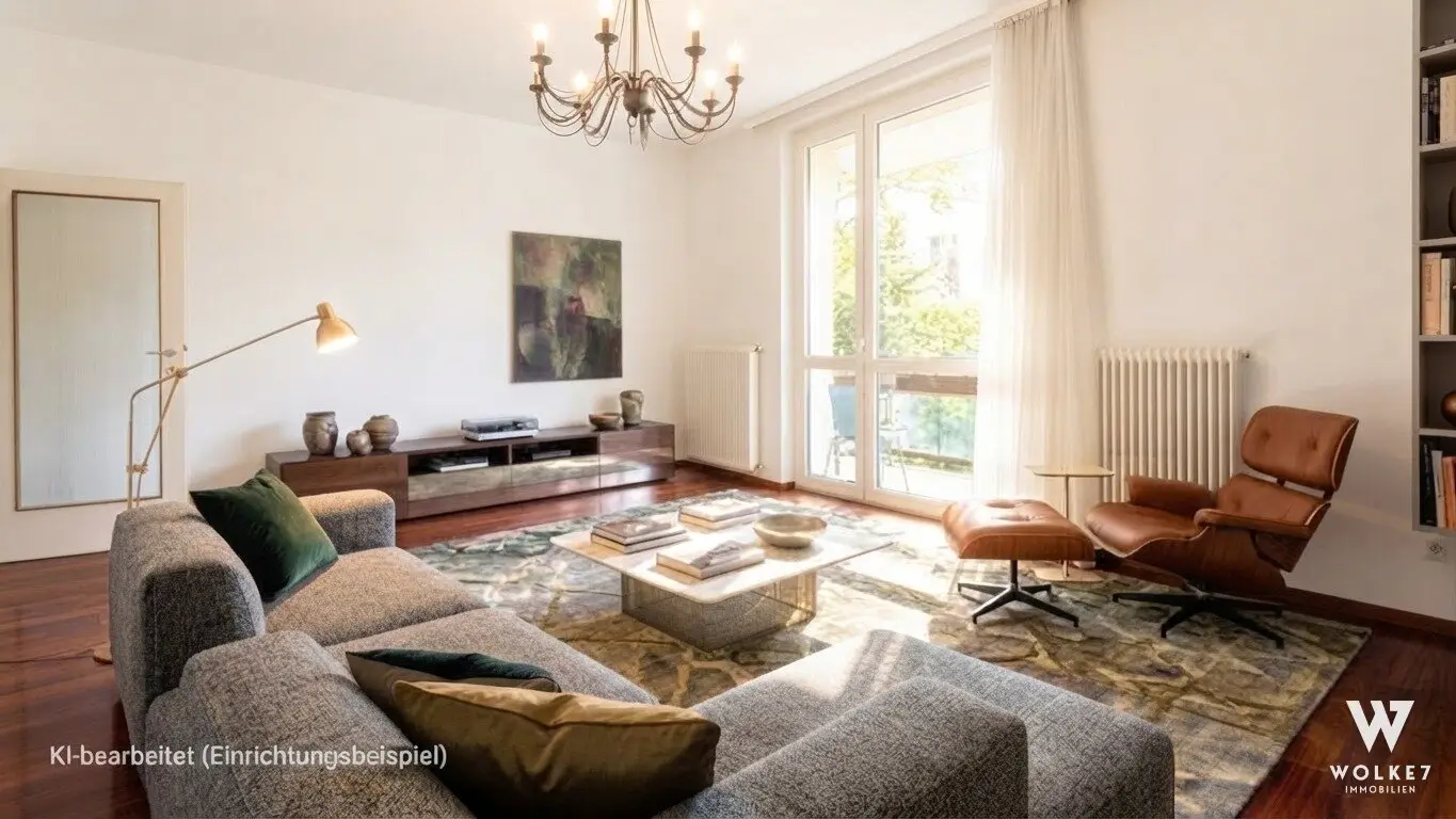 Family oasis with XXL garage in Oberdöbling | 5 rooms approx. 120.17 m² | Balcony