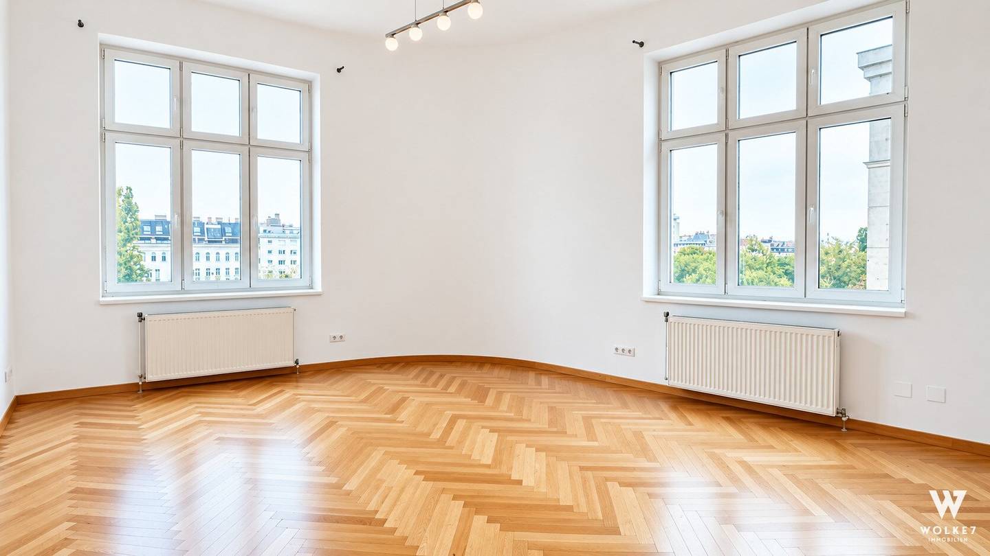 +++ Donaukanalblick | 4-Zimmer + Balkon | ca. 121 m² +++