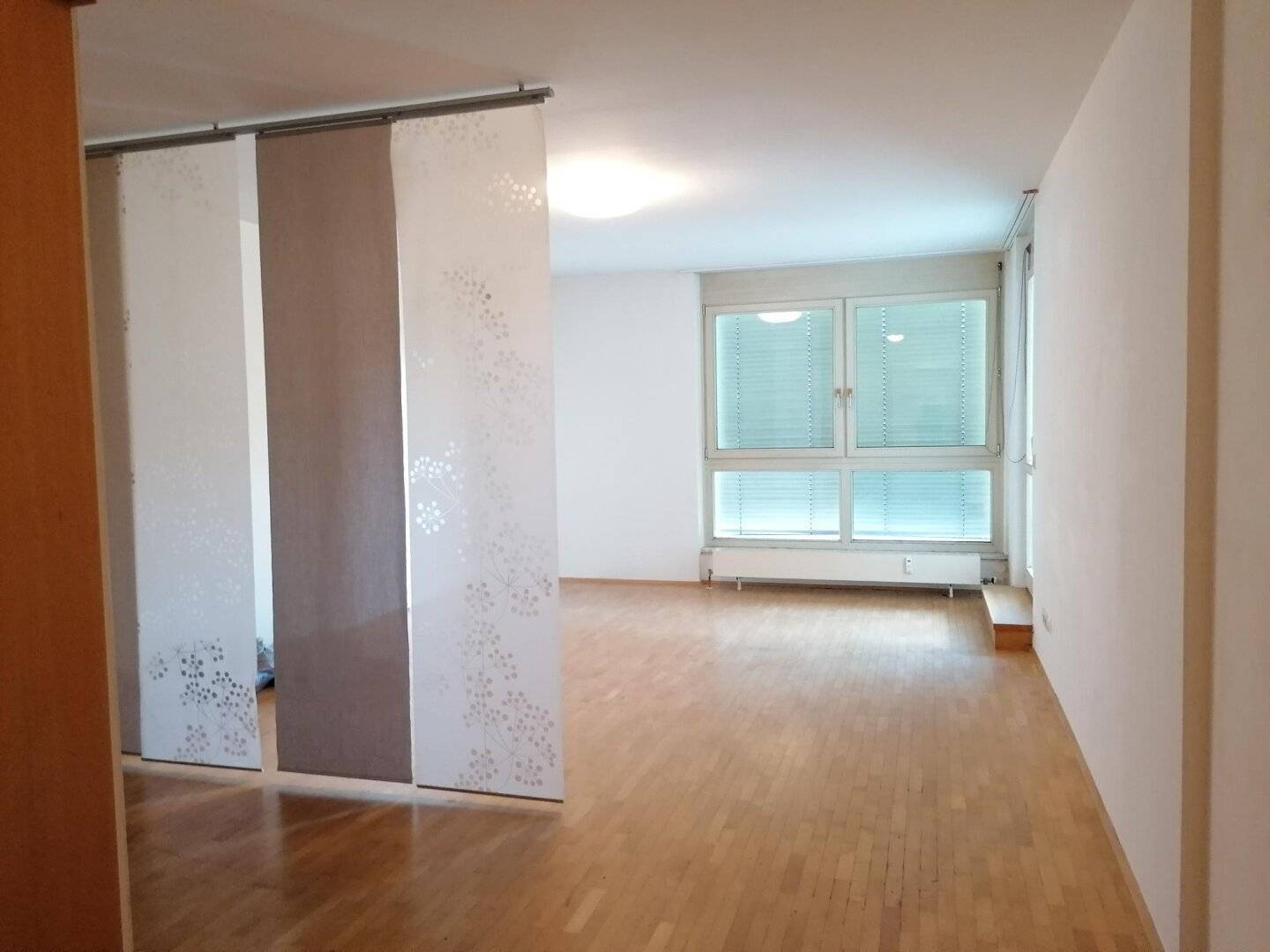 Friendly 1-room apartment with balcony and fitted kitchen