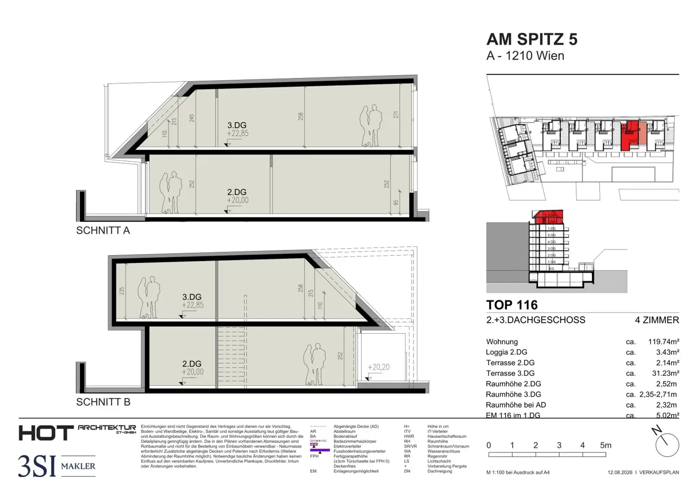 Familientraum über den Dächern – 4-Zimmer-Maisonette mit Terrasse