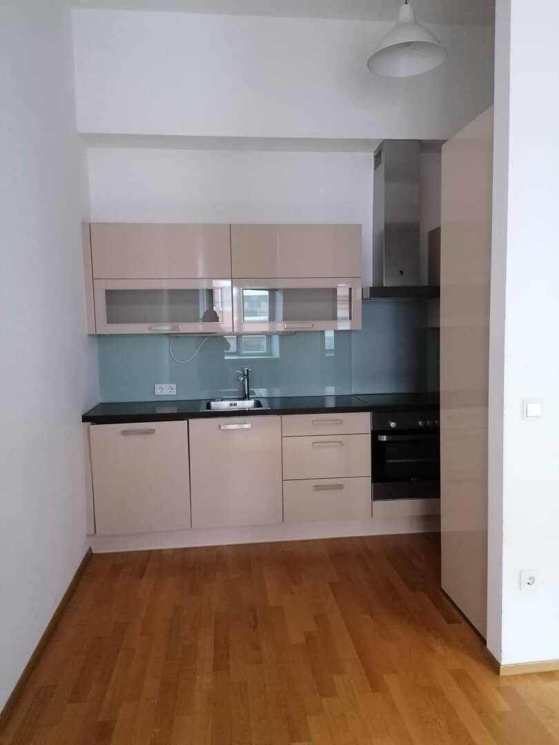 Modern 2-room apartment with garage