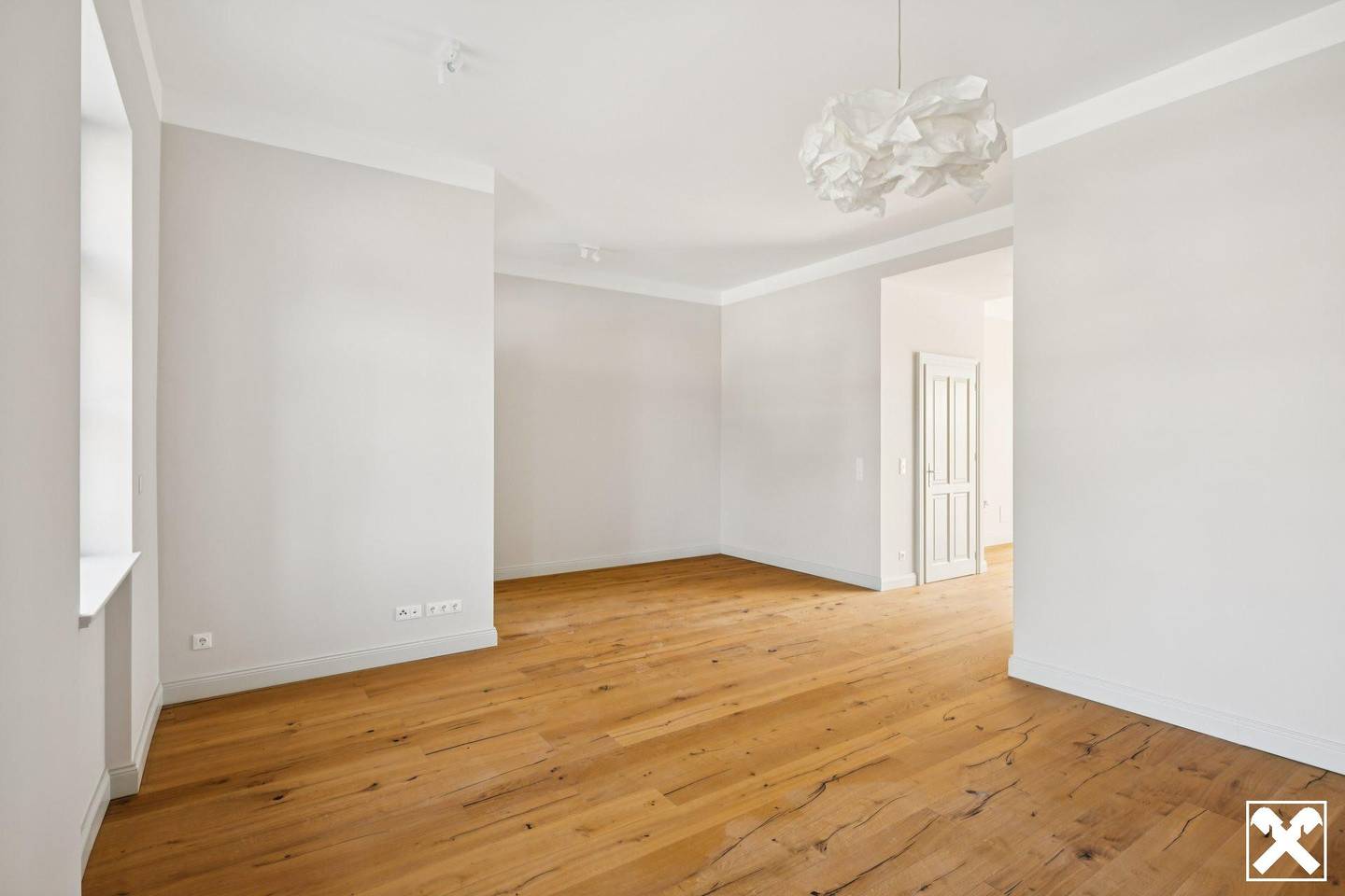 Schlüsselfertige Wohnung mit großem Garten und Ausbaureserve