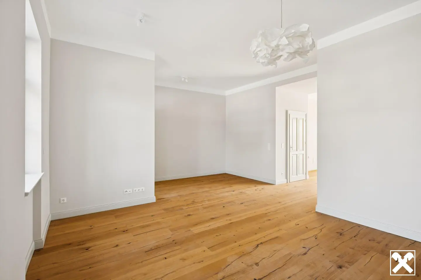 Schlüsselfertige Wohnung mit großem Garten und Ausbaureserve