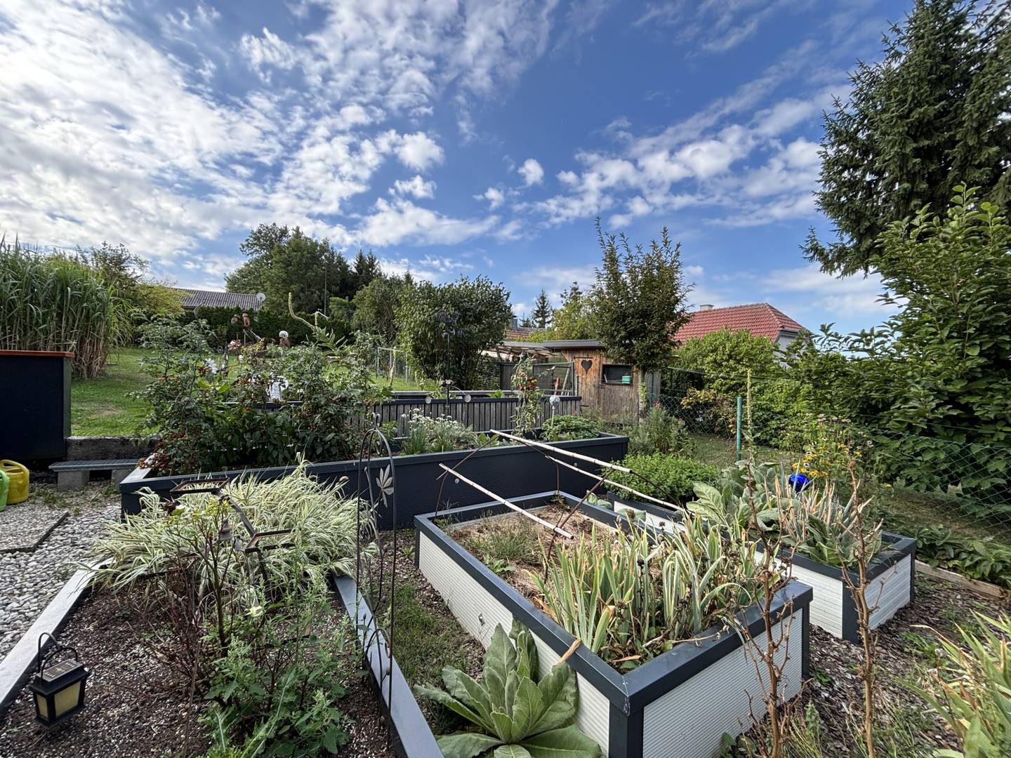 Gepflegte ländliche Wohnung mit großem Garten