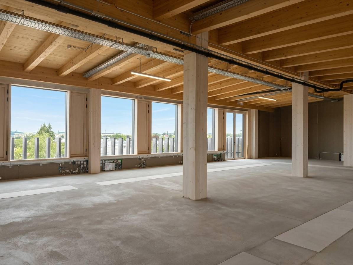 Newly built apartment with panoramic view and balcony