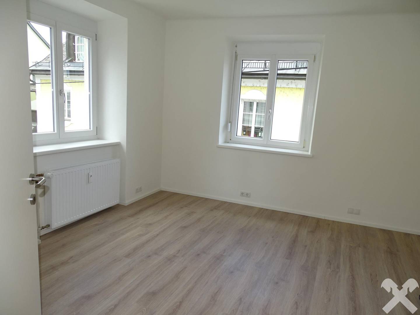 Newly renovated apartment with open living kitchen