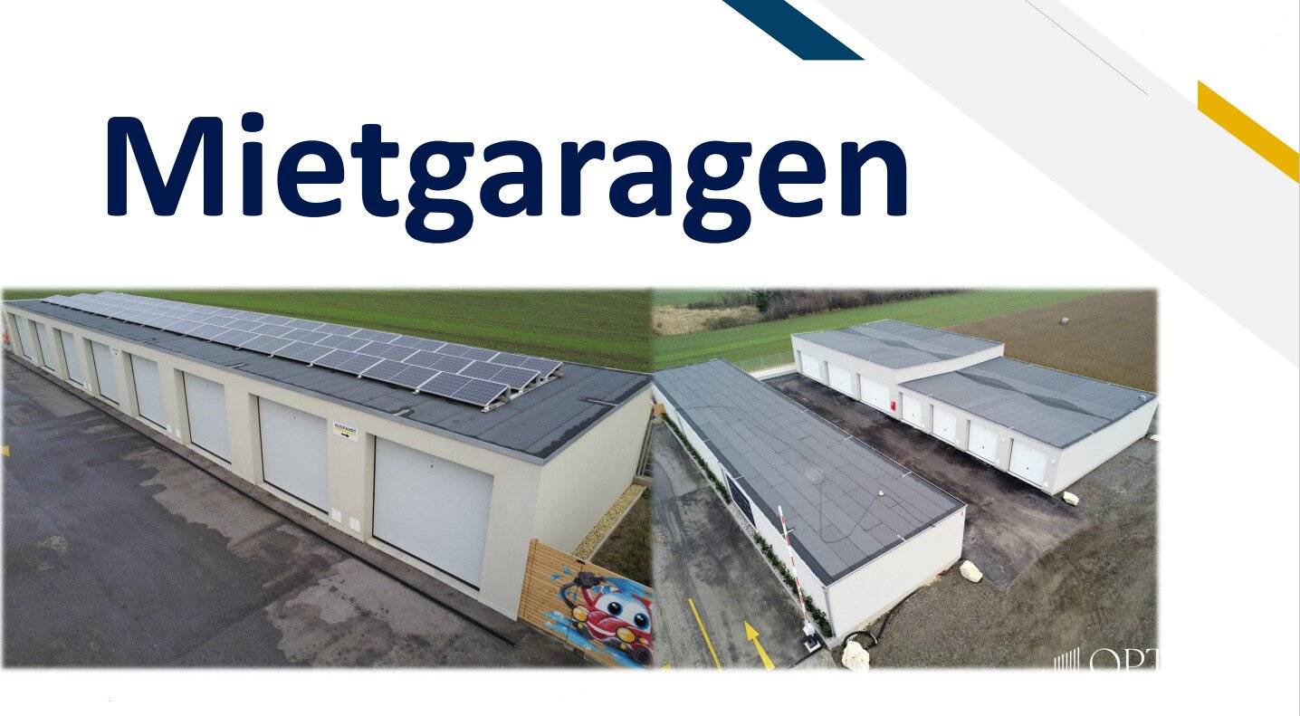 M i e t g a r a g e n &amp; W a s c h p a r k zu verkaufen!!!