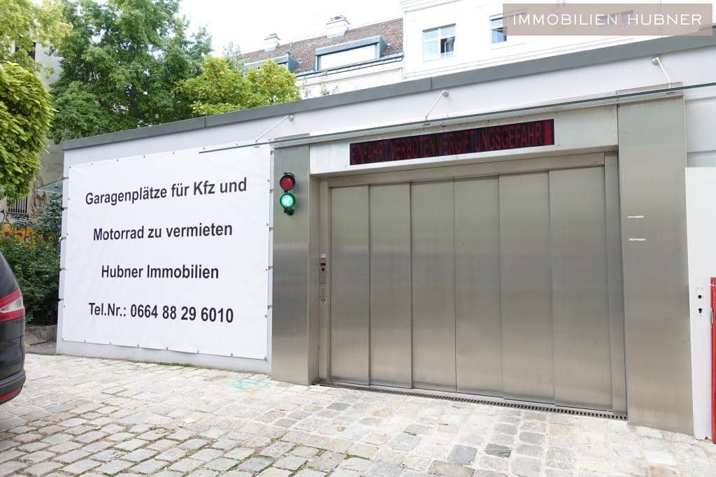 Underground garage with car lift near city center Garage