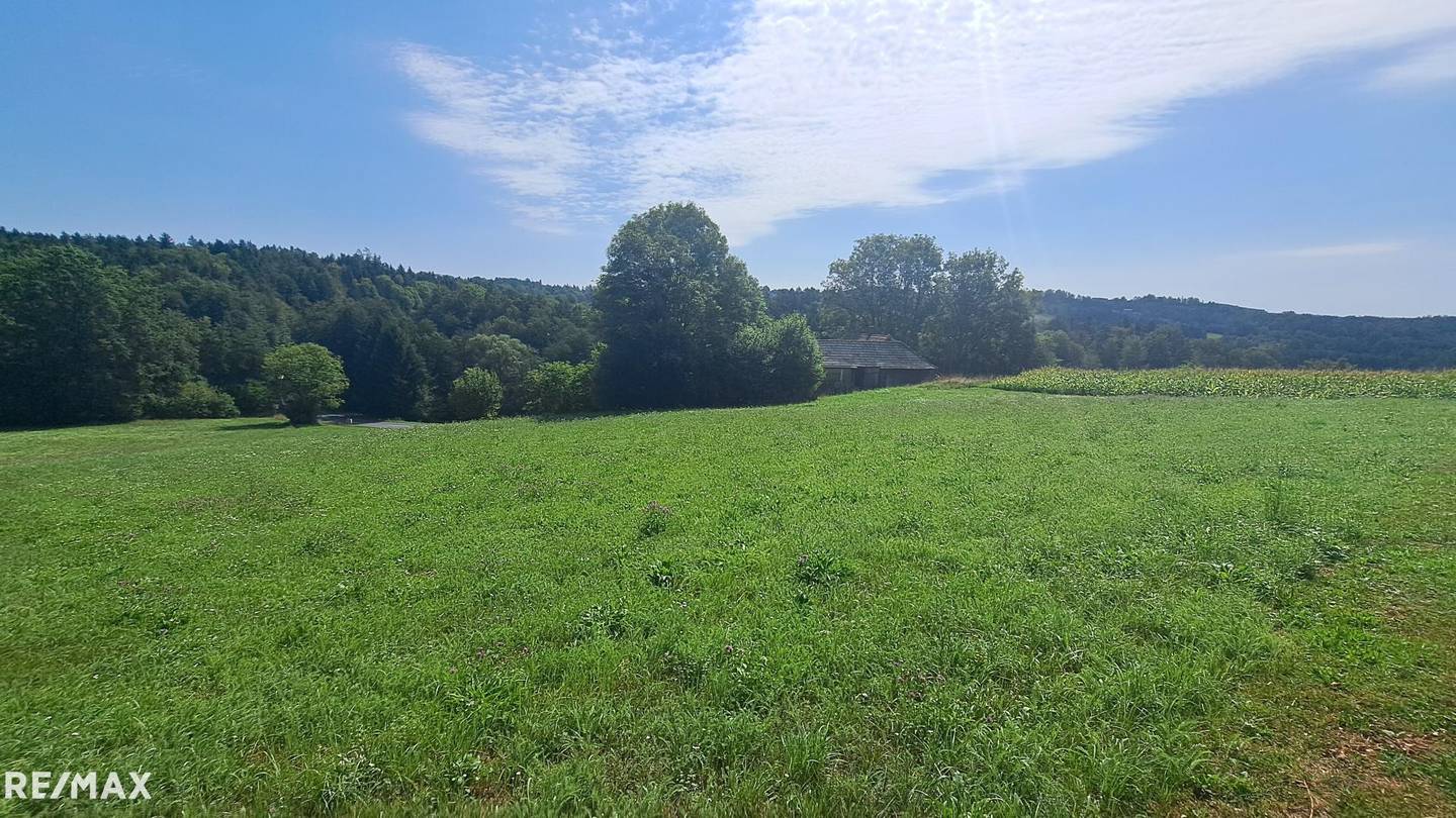 Traumhaftes Baugrundstück in Weinitzen in sonniger Waldrandlage