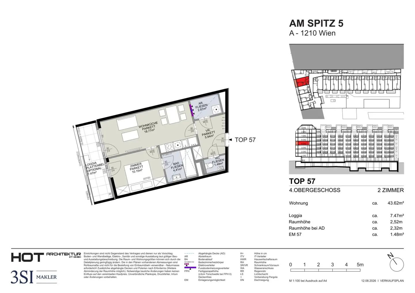 Ideal konzipierte 2-Zimmer-Wohnung für Anleger - in direkter Gehweite der U6 Floridsdorf
