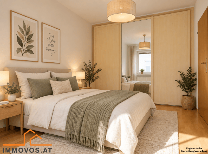 Wohnung ruhiger Rückzugsort mit perfekter Anbindung