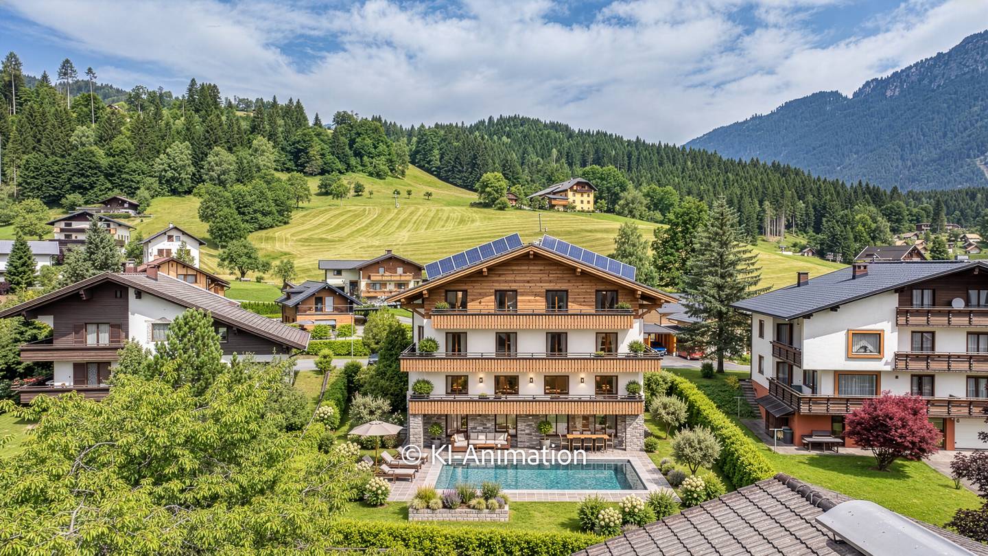 Panoramic view and potential investor apartment