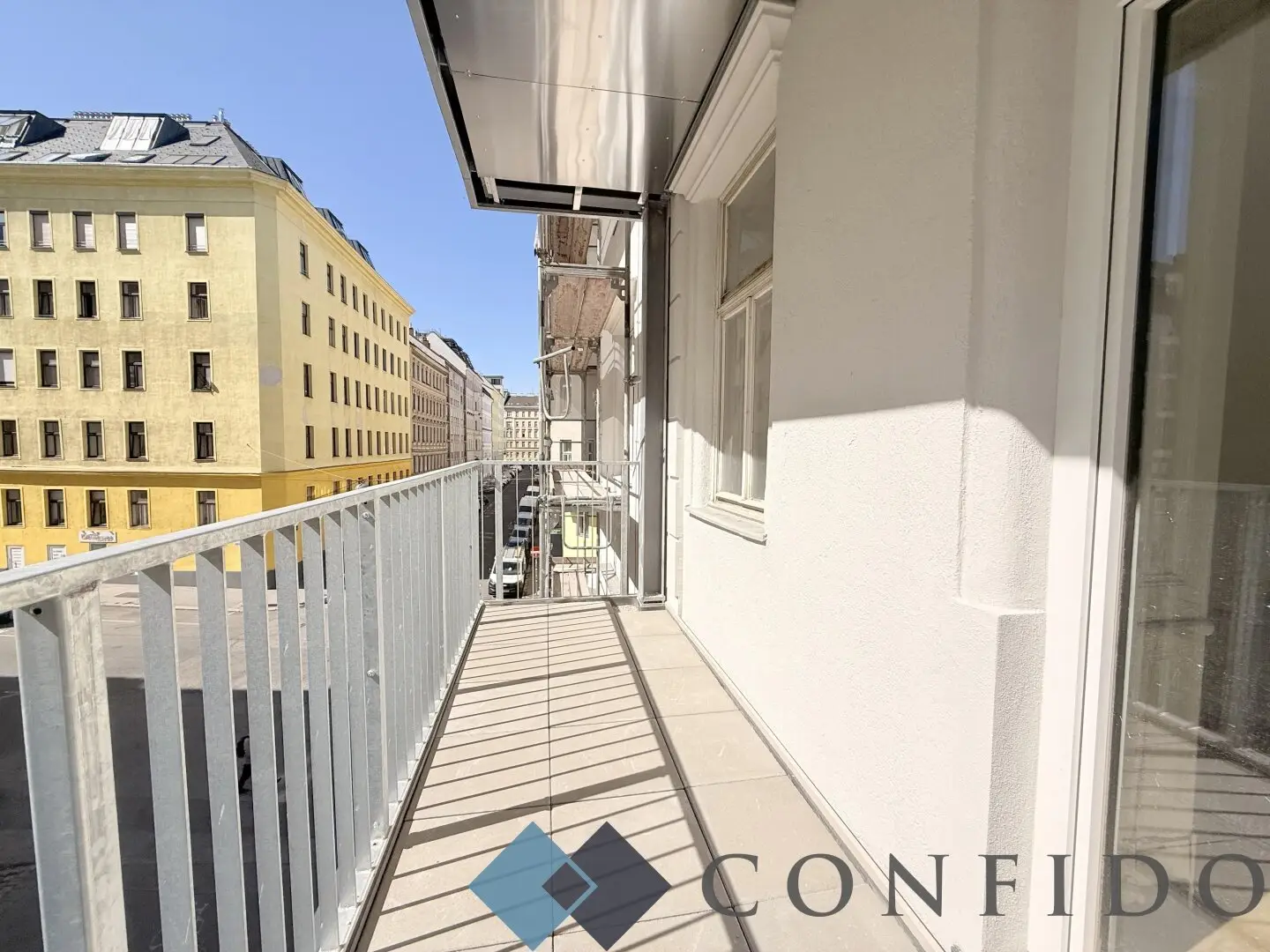 3-room apartment with 2 balconies - PROJECT KLEISTGASSE - Historic building apartments in need of renovation with charm and potential