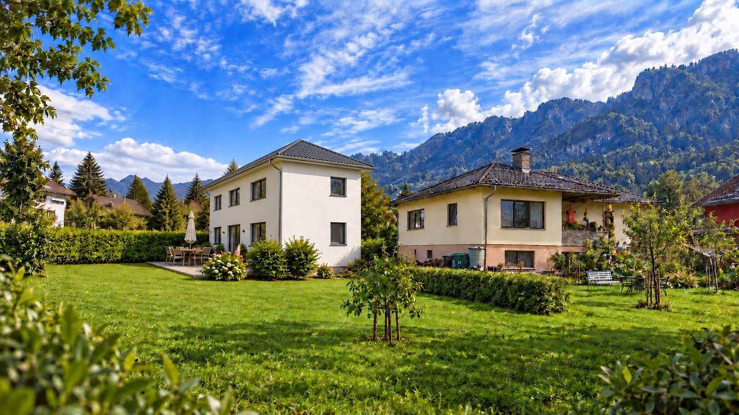 Leistbare Stadtvilla in Hohenems – 4,5 Zimmer, Garten, PV-Anlage und Küchengutschein inklusive