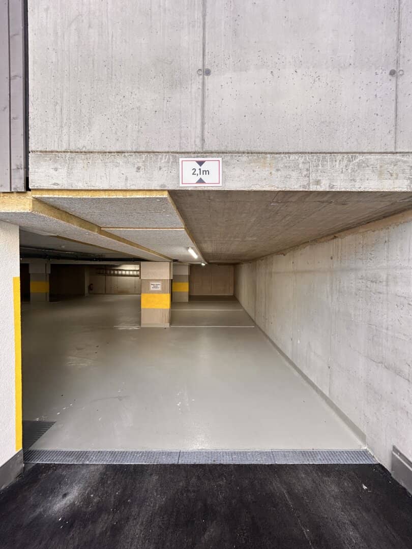 Underground parking space for rent