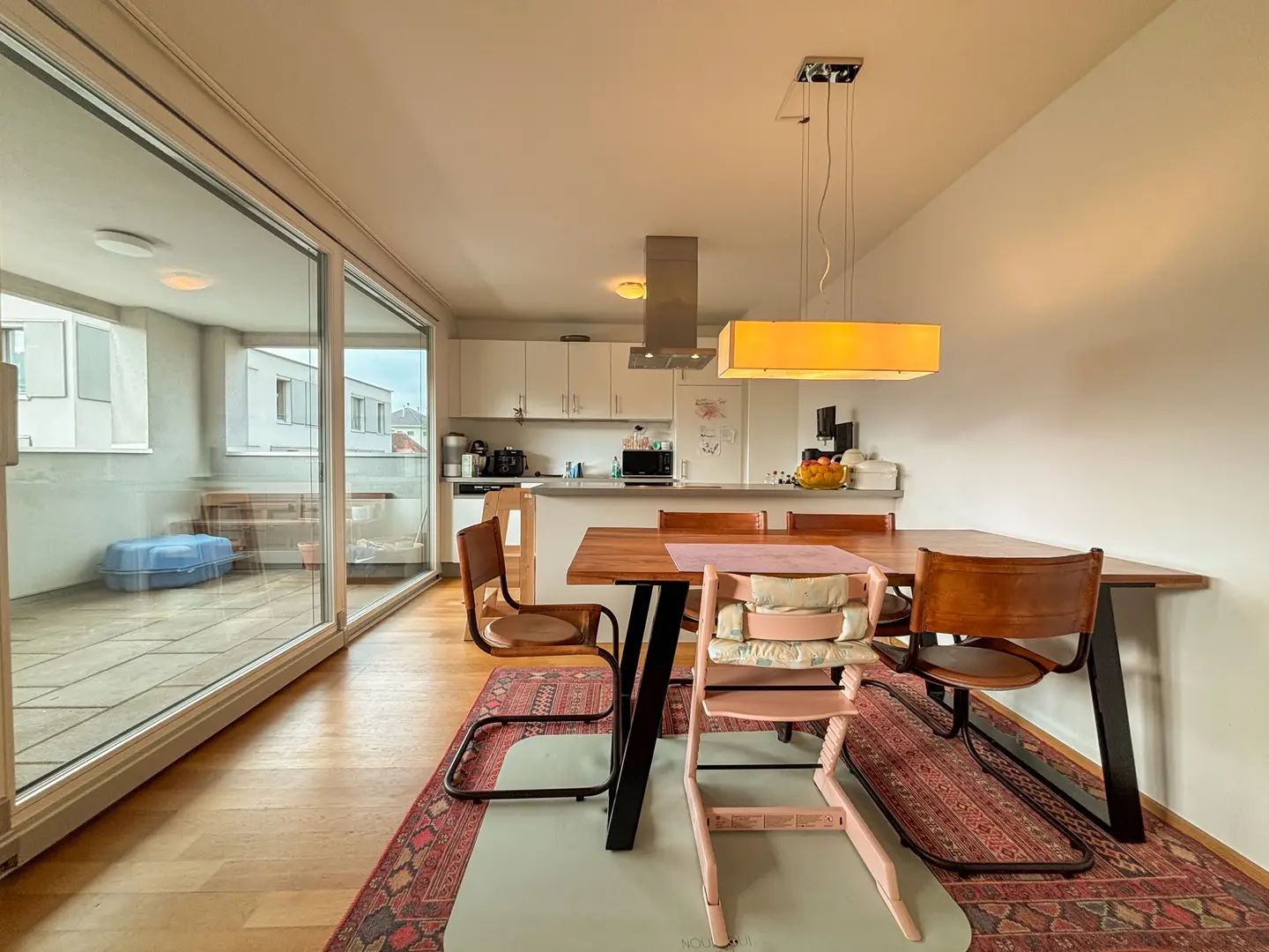 Zentral gelegene Wohnung mit überdachter Terrasse