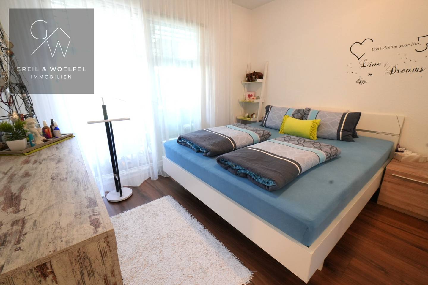 Ground floor apartment with garden and covered terrace