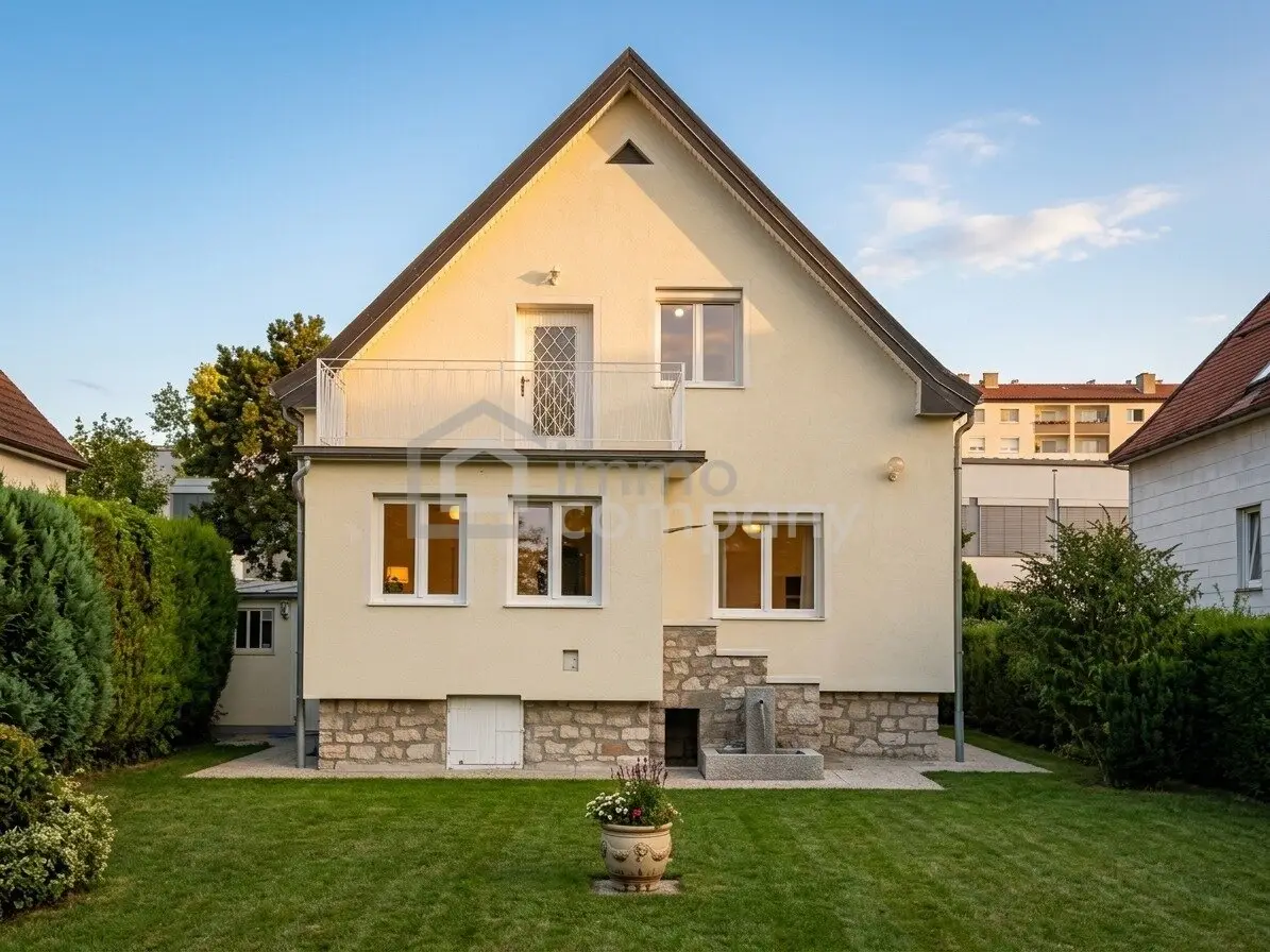 Charmantes 4-Zi-Einfamilienhaus mit Garten und Garage in 1220 Wien, 160m² Wohnfläche