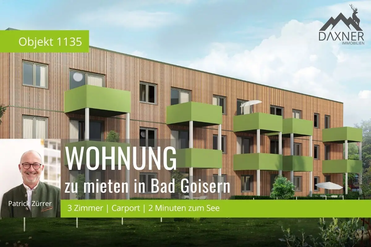 3 Zimmer-Wohnung zur Miete in Bad Goisern / Steeg