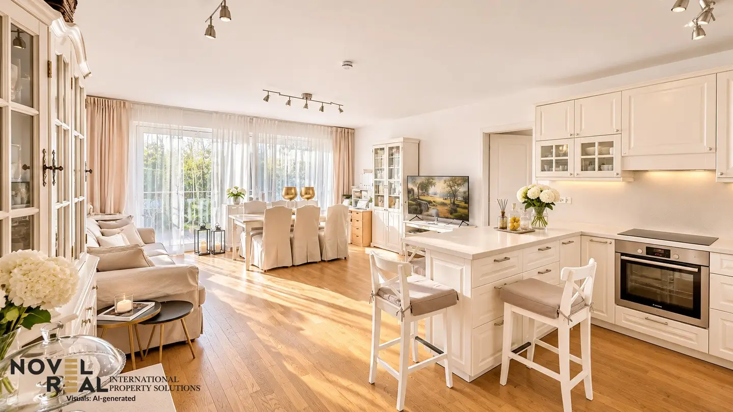 Living quality in greenery – modern 3-room condominium