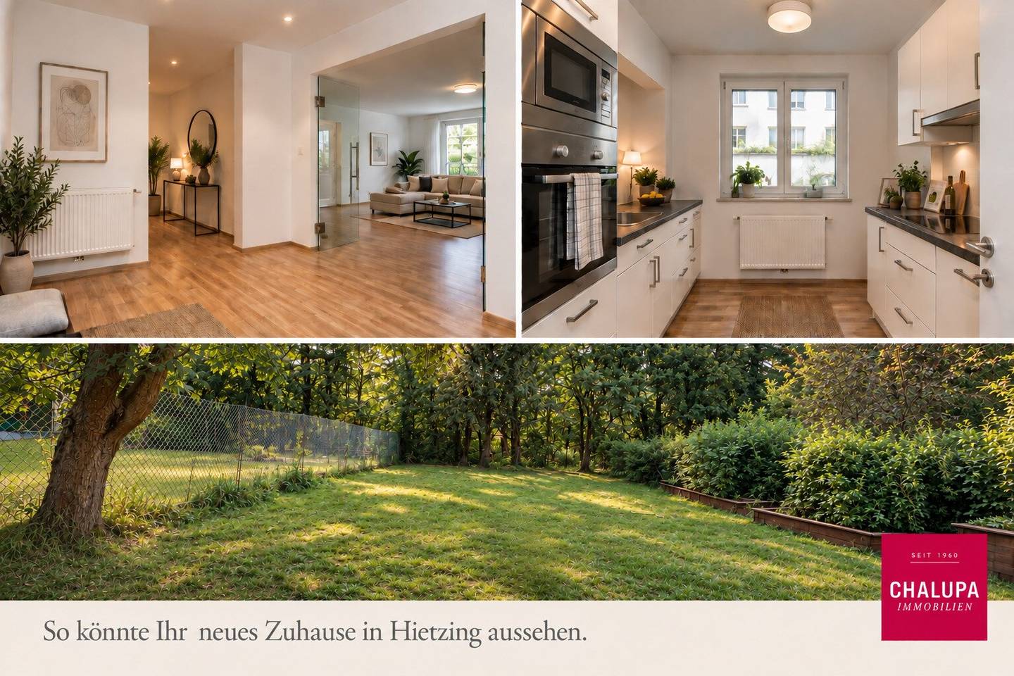 129 m² Wohnfläche mit 297 m² Eigengarten – Ihr privates Stück Grün in Hietzing