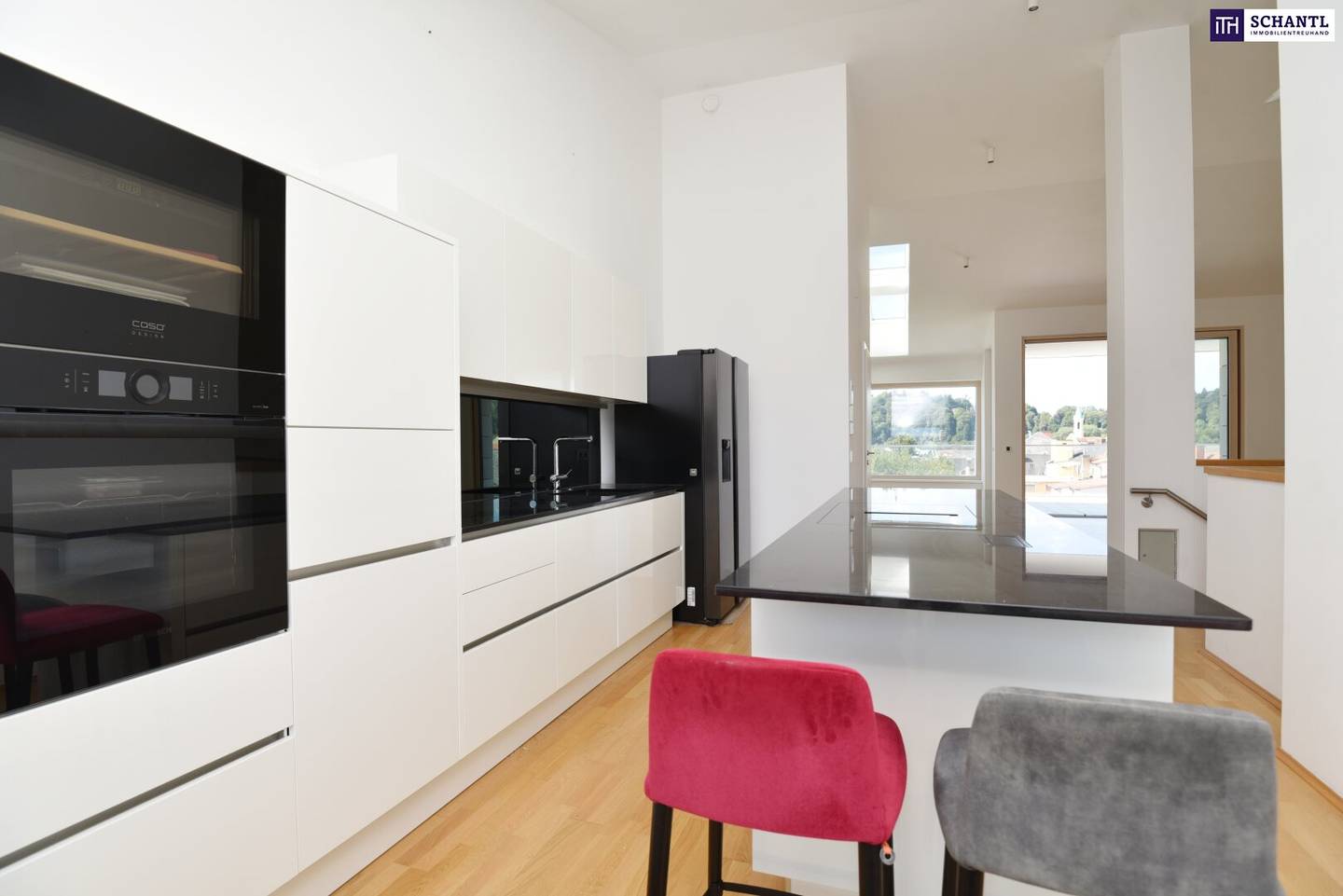Wohnen wie ein Adler, hoch über den Dächern von Leibnitz- Exklusives Penthouse auf zwei Ebenen mit gigantischer Panoramaterrasse!