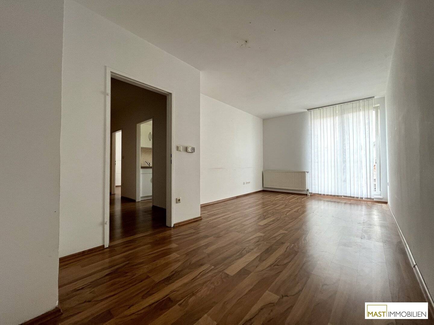 Optimally laid out 2-room apartment including fitted kitchen
