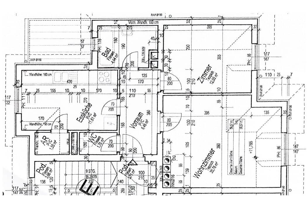 Dachgeschoßwohnung in zentrumsnaher Lage