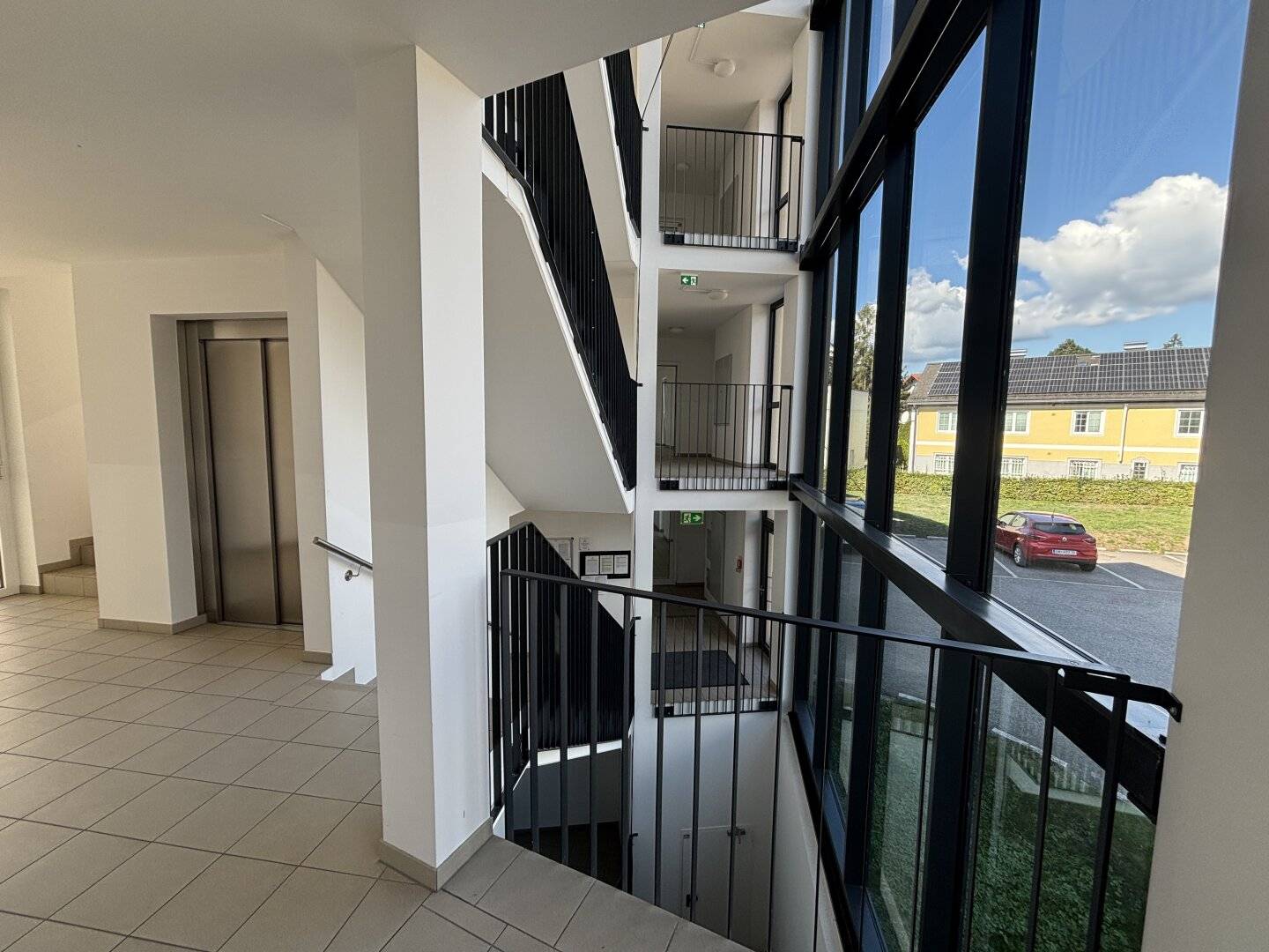 COMING SOON! Nearly new living with penthouse character XXL dream terrace &amp; glazed summer garden in a modern residential complex Schwanenstadt