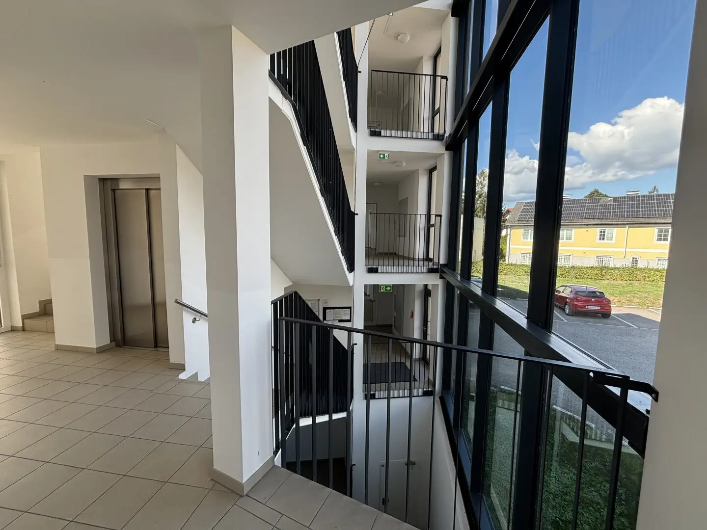 COMING SOON! Nearly new living with penthouse character XXL dream terrace & glazed summer garden in a modern residential complex Schwanenstadt