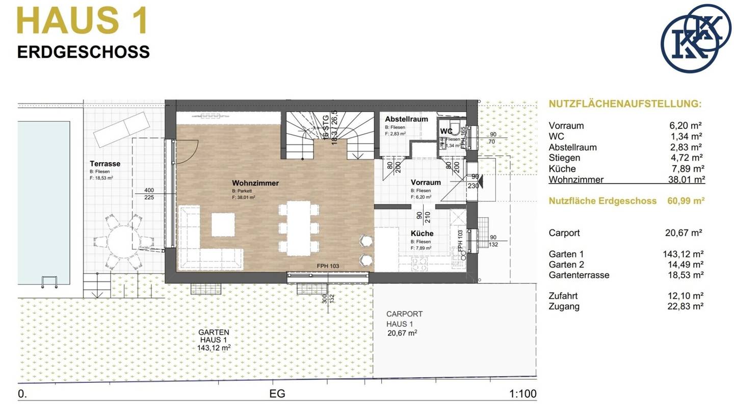 Summer in your own garden: New build highlight with pool near Vienna