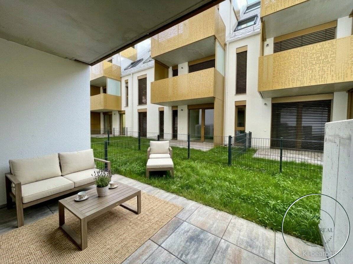 Zwei Gärten, zwei Bäder &amp; U1-Nähe: hochwertiger 3-Zimmer Neubau in Kagran