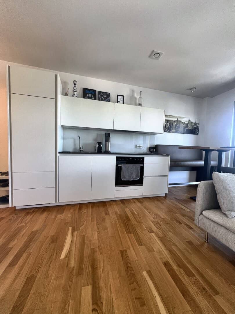 Fully furnished microflat on the 19th floor of the Bruckner Towers